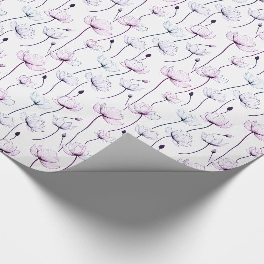 Lotus Bloom Geschenkpapier (Ecke)