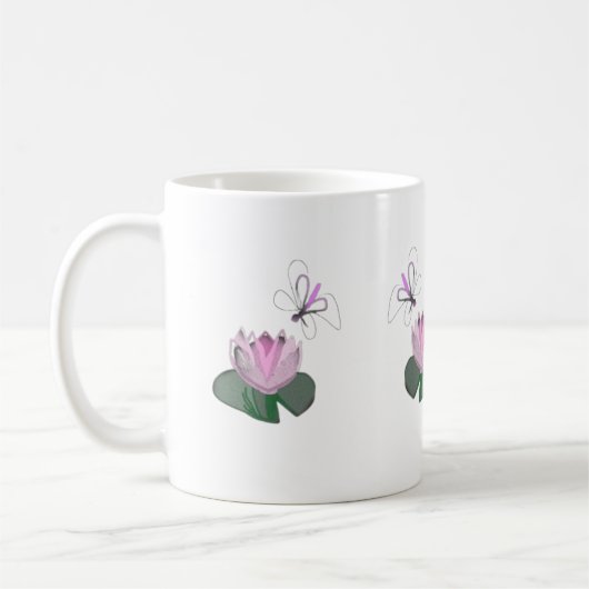 Lotus bloom kaffeetasse (Links)