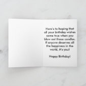 Lotus Bloom Karte (Innenseite)