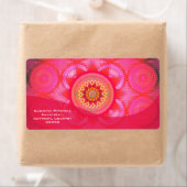 Lotus Bloom PInk Mandala (Insitu)