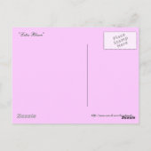 Lotus Bloom Postkarte (Rückseite)