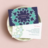 Lotus Blossom Business Card Visitenkarte