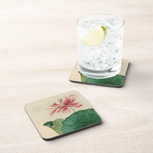 Lotus blossom Cork Untersetzer (Rechte Seite)