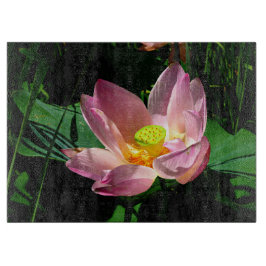 Lotus Blossom Cutting Board Schneidebrett