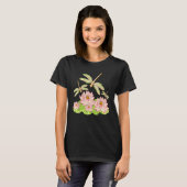 Lotus Blossom Dragonfly Lotus T-Shirt (Vorne ganz)