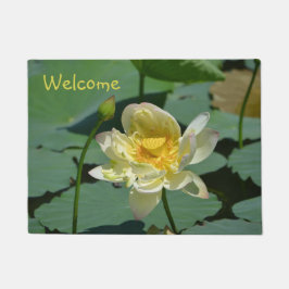 Lotus Blossom Fußmatte