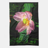 Lotus Blossom Geschirrtuch (Vertikal)