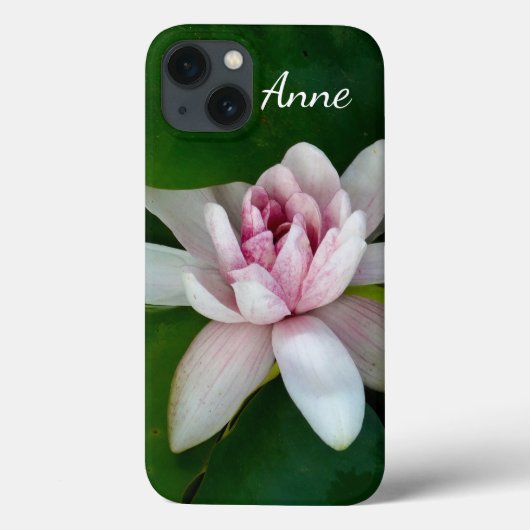 Lotus Blossom Individuelle Name Case-Mate iPhone Hülle (Rückseite)