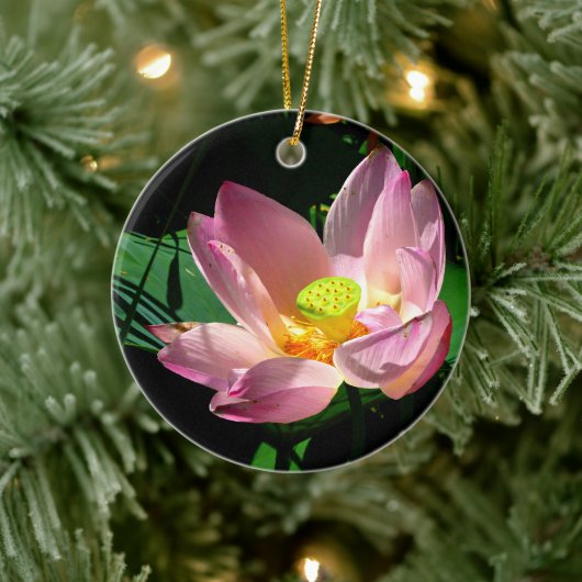 Lotus Blossom Keramik Ornament (Baum)