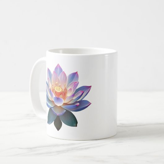 Lotus Blossom Medizin Tasse (Vorderseite Links)