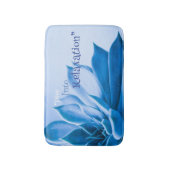 Lotus Blossom Memory Foam Bath Mat Badematte (Vorderseite Vertikal)