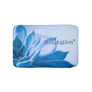 Lotus Blossom Memory Foam Bath Mat Badematte