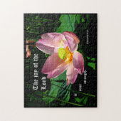 Lotus Blossom Nehemiah 8:10 Puzzle (Vertikal)