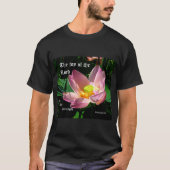 Lotus Blossom Nehemiah 8:10 T-Shirt (Vorderseite)