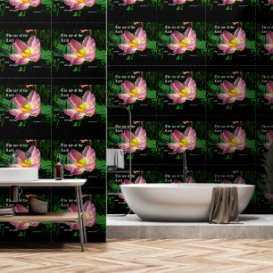 Lotus Blossom Nehemiah 8:10 Tapete