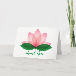 Lotus Blossom Note Card Karte