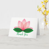 Lotus Blossom Note Card Karte (Gelbe Blume)