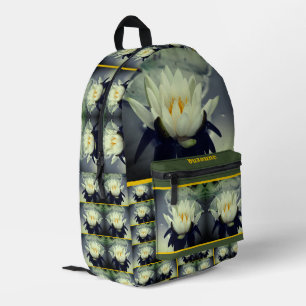 Lotus Blossom Personalisiert Bedruckter Rucksack