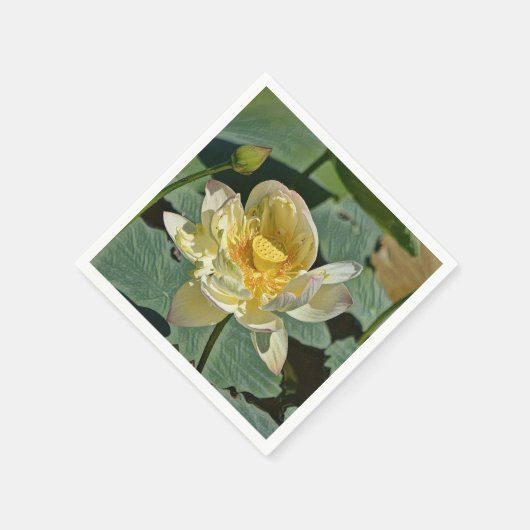 Lotus Blossom Serviette (Ecke)