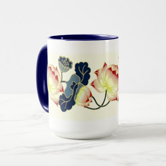 Lotus Blossom Tasse (Vorderseite Links)