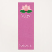 Lotus Blossom Yoga Mat Yogamatte (Vorderseite)