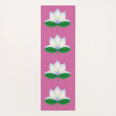 Lotus Blossom Yoga Mat Yogamatte (Rückseite)