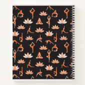 Lotus Blossom Yoga Notizblock (Rückseite)
