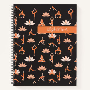 Lotus Blossom Yoga Notizblock