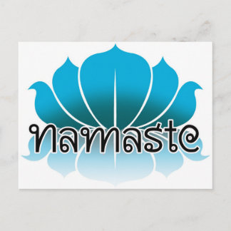 Lotus Blue Postkarte