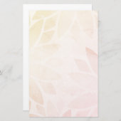 Lotus blüht briefpapier (Vorne/Hinten)