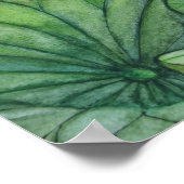 Lotus Blume #4 Poster Print (Ecke)