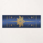 Lotus Blume 7 Golden chakras Yogamatte (Vorderseite (Horizontal))