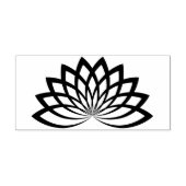 Lotus Blume Art Briefmarke Gummistempel (Prägung)