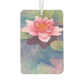 Lotus Blume Autolufterfrischer (Rückseite)