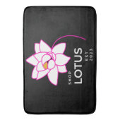 LOTUS-Blume Badematte (Vorderseite Vertikal)