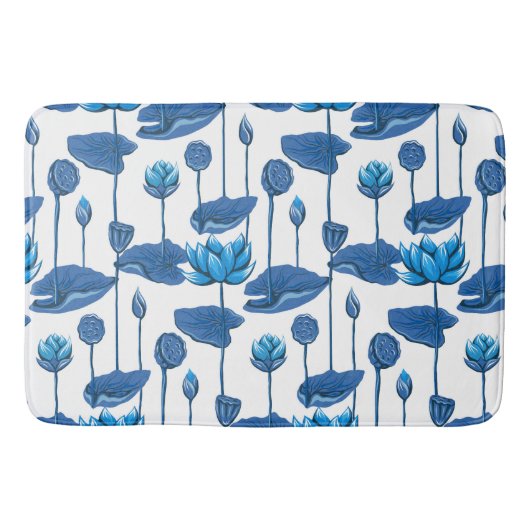 Lotus-Blume Badematte (Vorderseite)