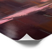Lotus Blume Ballerina Poster (Ecke)