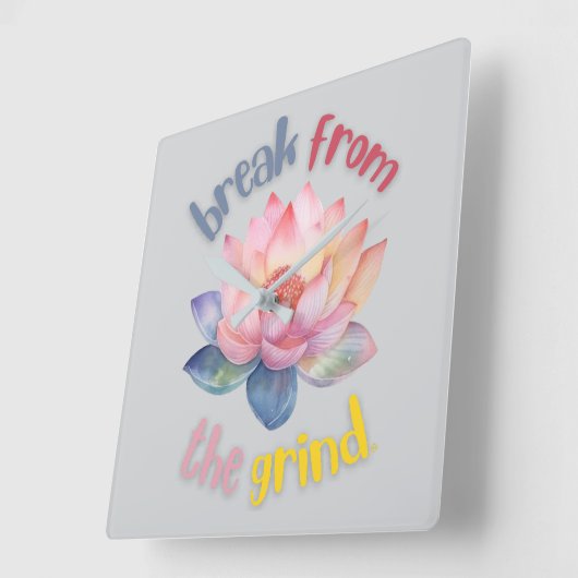 Lotus Blume BFTG Uhr (Winkel)