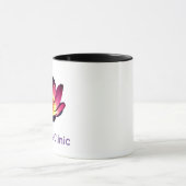 Lotus Blume Blühen Tasse (Zentrum)