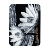 Lotus Blume & Buddhas Geheimgarten /Meditation Magnet (Vertikal)