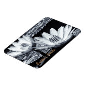 Lotus Blume & Buddhas Geheimgarten /Meditation Magnet (Linke Seite)