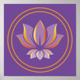 Lotus Blume Buddhismus Zen Spiritualität Poster