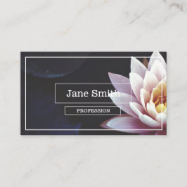LOTUS BLUME BUSINESS CARD VISITENKARTE