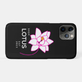 LOTUS-Blume Case-Mate iPhone Hülle (Rückseite (Horizontal))