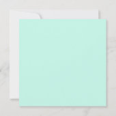 Lotus-Blume Dankeskarte (Rückseite)