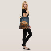 Lotus Blume Dark Lake Tasche (Am Model)