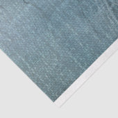 Lotus Blume & Denim Blue Mixed Media Effects Art Seidenpapier (Ausschnitt)