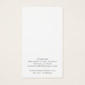 Lotus Blume Earring Juwelier Display Cards (Rückseite)