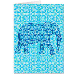 Lotus Blume Elefant - Türkis