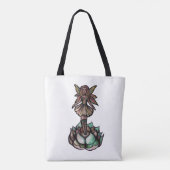 Lotus Blume Fairy Tasche (Rückseite)